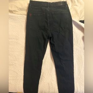 High waist black jeans BDG